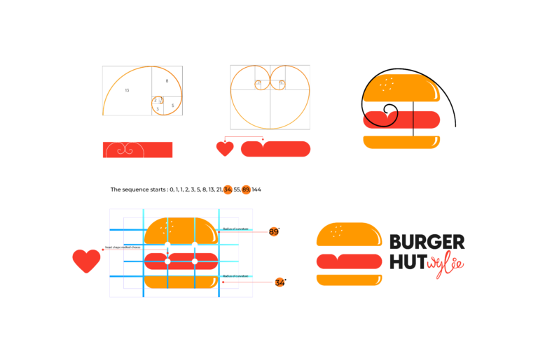 Burger Hut logo design by Alif Meherab